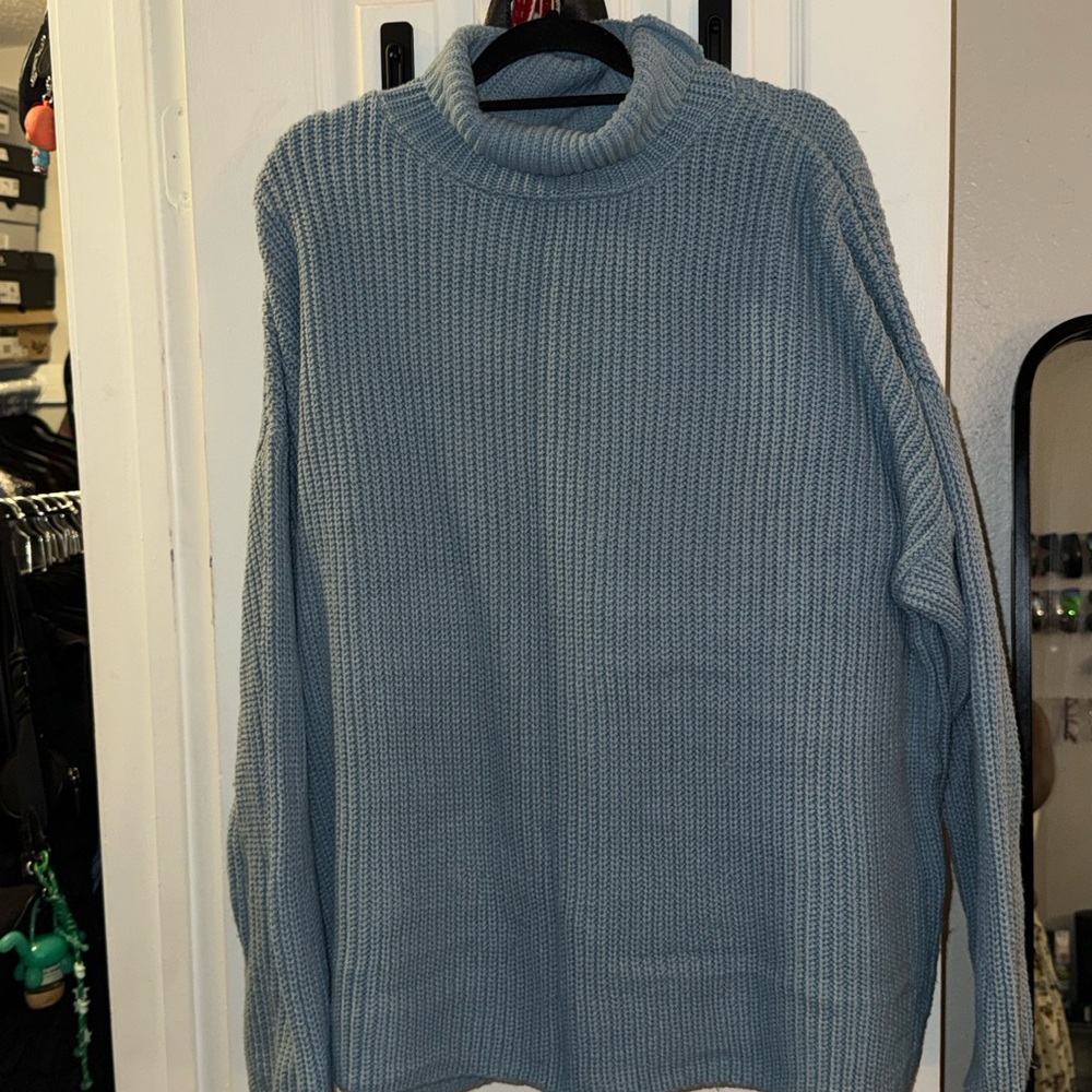 ASOS Men Knit Cable Turtleneck